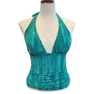 NWT LOLE Halter Neck Tanktini Top - M